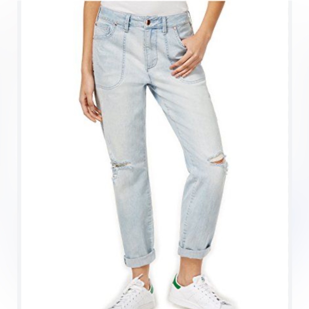 Rachel Roy Women's Girlfriend Carpenter Ripped Ladd
Wash Jeans New With Tag